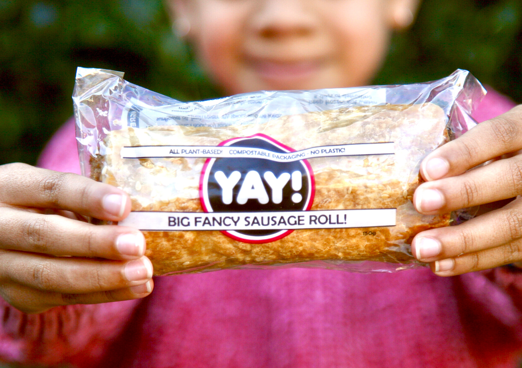 Yay Big Fancy Vegan Sausage Roll